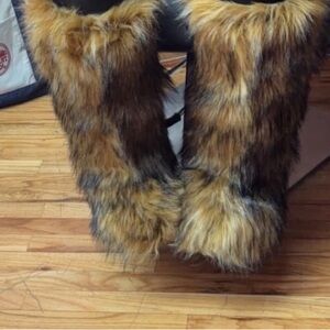 Faux Fur Boots